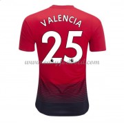 Fodboldtrøjer Premier League Manchester United 2018-19 Antonio Valencia 25 Hjemmetrøje
